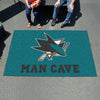 NHL - San Jose Sharks Man Cave Rug - 5ft. x 8 ft.