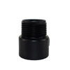 Charlotte Pipe 2 in. Hub X 2 in. D MPT ABS Adapter