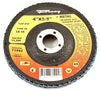 Forney 4 in. D X 5/8 in. Zirconia Aluminum Oxide Flap Disc 60 Grit 1 pc