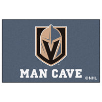 NHL - Vegas Golden Knights Man Cave Rug - 19in. x 30in.