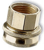 Gilmour 3/4-1/2 in. Brass Double Female Pipe & Hose Fitting