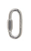 Campbell Chain Polished Stainless Steel Quick Link 880 lb. 2-1/4 in. L (Pack of 10)