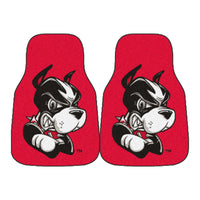 Boston University Carpet Car Mat Set - 2 Pieces