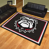 University of Georgia Bulldogs 8ft. x 10 ft. Plush Area Rug