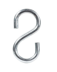 Hampton Small Zinc-Plated Silver Steel 1 in. L S-Hook 20 lb. 1 pk (Pack of 20)