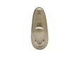 3M Command 4-1/8 in. L Brushed Nickel Metal Large Forever Classic Coat/Hat Hook 5 lb. capacity