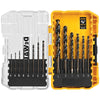 DeWalt Black Oxide Drill Bit Set 14 pc