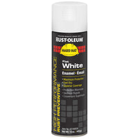 Rust-Oleum Indoor and Outdoor Flat White Enamel Spray Paint 15 oz (Pack of 6)