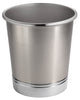 InterDesign Silver York Wastebasket (Pack of 2)