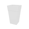 Bloem Finley 25 in. H Plastic Planter Cement