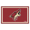 NHL - Arizona Coyotes 4ft. x 6ft. Plush Area Rug