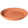 Plant Saucer, White Terra Cotta Clay, 6-In. (Pack of 24)