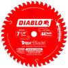 Diablo TrexBlade 7-1/4 in. D X 5/8 in. TiCo Hi-Density Carbide Circular Saw Blade 44 teeth 1 pk