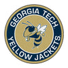 Georgia Tech Roundel Rug - 27in. Diameter