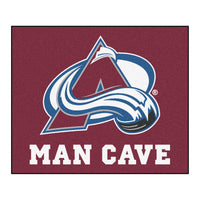 NHL - Colorado Avalanche Man Cave Rug - 5ft. x 6ft.