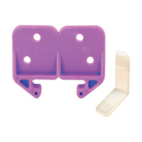 Prime Line Plastic Drawer Track Guide Replacement Kit 1-3/16 L in.