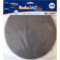 Full Circle Level 360 8.75 in. Aluminum Oxide Hook and Loop Sanding Disc 150 Grit Very Fine 5 pk