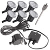 Sterno Home Low Voltage 5 W LED Deck Light Kit 6 pk