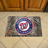 MLB - Washington Nationals Camo Camo Rubber Scraper Door Mat