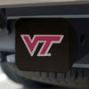 Virginia Tech Black Metal Hitch Cover - 3D Color Emblem