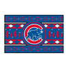 MLB - Chicago Cubs Bear Holiday Sweater Rug - 19in. x 30in.