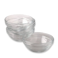 Gemco 3-1/2 in. W x 3-1/2 in. L Clear Glass Prep Bowl Set