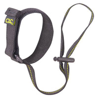 CLC Polyester Fabric Tool Wrist Lanyard 10 in. L Black