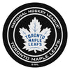 NHL - Toronto Maple Leafs Hockey Puck Rug - 27in. Diameter