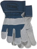 Boss Men's Indoor/Outdoor Work Gloves Blue/White L 1 pair