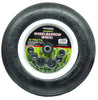 MaxPower Plastic Hub Universal Rubber Air Filled Replacement Wheel 3.50 to 8 in. for Wheelbarrows