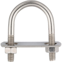 2193BC 512 5/16" X 1-3/8" X 2-1/2" U Bolt - Stainless Steel