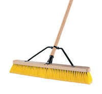 Quickie Polypropylene 24 in. Indoor/Outdoor Broom (Pack of 4)