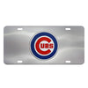 MLB - Chicago Cubs 3D Stainless Steel License Plate