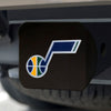 NBA - Utah Jazz Black Metal Hitch Cover - 3D Color Emblem