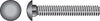 Hillman 1/2 in. X 3-1/2 in. L Zinc-Plated Steel Carriage Bolt 25 pk