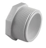 Genova Products 31807 3/4" PVC Sch. 40 Threaded Plugs (Pack of 10)