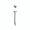 SPAX No. 8 x 1-1/4 in. L Phillips/Square Zinc-Plated Multi-Purpose Screws 30 pk