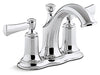 Kohler Polished Chrome Bathroom Faucet 4 in.