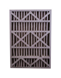 BestAir 25 in. W x 16 in. H x 2 in. D 8 MERV Pleated Air Filter (Pack of 6)