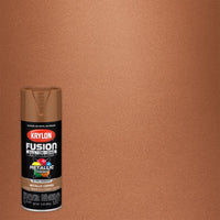 Krylon Fusion All-In-One Metallic Copper Paint + Primer Spray Paint 12 oz (Pack of 6).