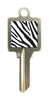 Hy-Ko Zebra House/Office Key Blank SC1 - KL0 Single sided For Schlage Locks (Pack of 5)