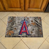 MLB - Los Angeles Angels Camo Camo Rubber Scraper Door Mat