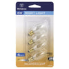 Westinghouse 4 W C7 Specialty Incandescent Bulb E12 (Candelabra) White 4 pk