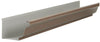 Amerimax 3.5 in. H x 5 in. W x 10 in. L Brown Aluminum K Gutter (Pack of 10)