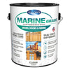 Seal-Once Marine Flat Clear Water-Based Premium Wood Sealer 1 gal (Pack of 4).