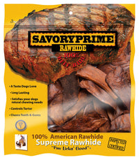 Savory Prime All Size Dogs All Ages Rawhide Chips Beef 6 in. L 1 pk