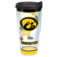 Tervis Collegiate 24 oz Lowa Hawkeyes Multicolored BPA Free Tumbler with Lid