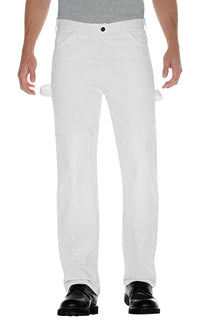 Dickies Men's Double Knee Pants 30x34 White