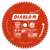 Diablo 7-1/4 in. Dia. x 5/8 in. Carbide Tip Titanium Finishing Saw Blade 60 teeth 1 pc. (Pack of 10)