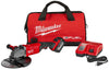 Milwaukee  M18 Fuel  Cordless  18 volt 7 to 9 in. Large Angle Grinder  Kit  6600 rpm